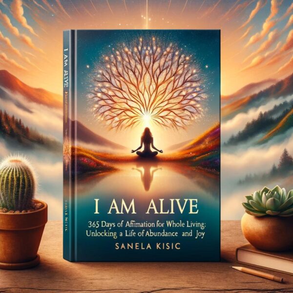 I AM ALIVE: 365 Days of Affirmations for Whole Living" by Sanela Kisic